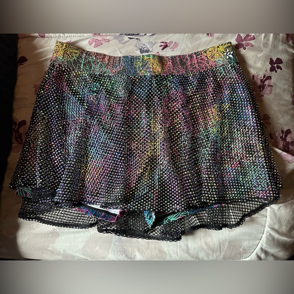 Rebel Athletic Crystal Couture Bloom Skirt